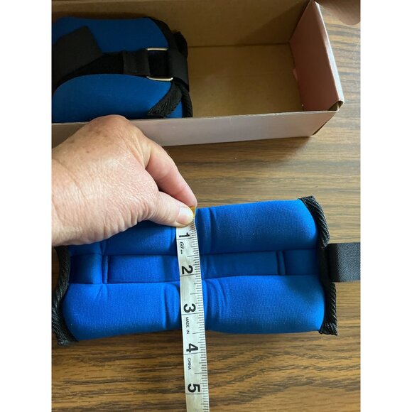 CAP Fitness 2 pound pair blue ankle weights - Picture 7 of 7